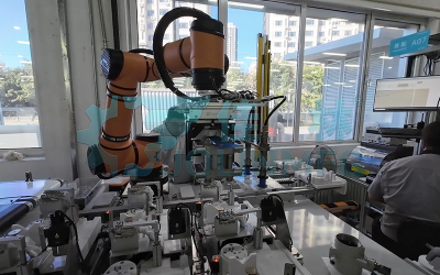 視覺機(jī)器人自動(dòng)上下料工作站 / 視覺檢測(cè)工作站